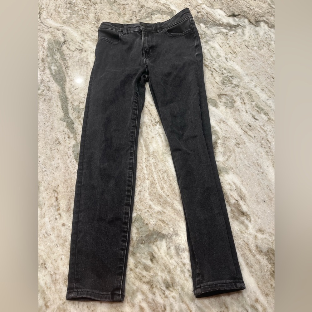 American‎ eagle Black hi rise jegging jeans size 2 short
